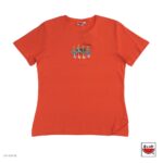 แตงโม (SUIKA) –  เสื้อยืดคอกลมแขนสั้น ผ้าอินเตอร์ล็อก กระเช้าใบไม้ ( E.O-029 )