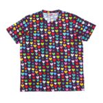 แตงโม (SUIKA) – เสื้อยืดคอกลมพิมพ์ลายหัวใจ ( P.O-036)