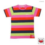 แตงโม (SUIKA) – เสื้อยืดคอกลมติดกระเป๋า ลายริ้วทอ (R.OM-006)