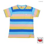 แตงโม (SUIKA) – เสื้อยืดคอกลมติดกระเป๋า ลายริ้วทอ (R.OM-006)