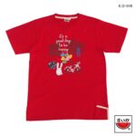 เสื้อแตงโม (SUIKA) เสื้อยืดคอกลมแขนสั้นลายปัก (E.O-018)