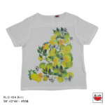 แตงโม (SUIKA) – เสื้อแตงโม คอปาดแขนสั้น ผ้าสลาฟ พิมพ์ลายดอกไม้ ( PL.C-076 084 093 118 124 125 156 127 )