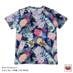 เสื้อแตงโม (SUIKA) – เสื้อยืดคอกลม โปเชียล พิมพ์ลายดอกไม้ ( P.O-117 )