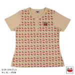 เสื้อแตงโม (SUIKA) – เสื้อยืดคอกลมเจาะสาบแขนสั้น ลายเชอร์รี่ E.OF-093
