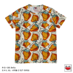 แตงโม (SUIKA) – เสื้อแตงโม เสื้อยืดคอกลม คอวี ลายพิมพ์ลายสตอเบอรี่ ( P.O-135 )