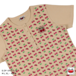 เสื้อแตงโม (SUIKA) – เสื้อยืดคอกลมเจาะสาบแขนสั้น ลายเชอร์รี่ E.OF-093