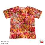 เสื้อแตงโม (SUIKA) – เสื้อยืด คอปาด โปเชียลพิมพ์ลายต้นกล้วย (P.C-136)