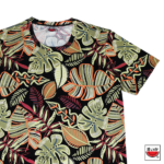 เสื้อแตงโม (SUIKA) – เสื้อยืดคอกลม โปเชียล พิมพ์ลายใบไม้ ( P.O-124 )