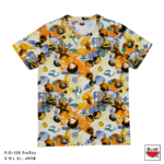 เสื้อแตงโม (SUIKA) – เสื้อยืดคอกลม โปเชียล พิมพ์ลายเปลือกหอย ( P.O-128 )