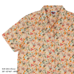 แตงโม (SUIKA) แบบ: คอปกผ่าหน้าเข้ารูปนิดหนึ่งแขนสั้น ผ้าป่านมัสลิน (M.P-094 )