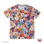 แตงโม (SUIKA) – เสื้อแตงโม เสื้อยืดคอกลม ลายดอกไม้ ( P.O-061 )