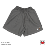 เสื้อแตงโม (SUIKA) – กางเกงขาสั้นเอวยางยืดเจาะกระเป๋าสองข้าง ผ้าไม่ยืด (PT.PS-FS)