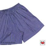 เสื้อแตงโม (SUIKA) – กางเกงขาสั้นเอวยางยืดเจาะกระเป๋าสองข้าง ผ้าไม่ยืด (PT.PS-FS)