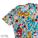 แตงโม (SUIKA) – เสื้อแตงโม เสื้อยืดคอกลม ลายพิมพ์นักษัตรปีมะเส็ง(P.O-174)