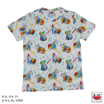 แตงโม (SUIKA) – เสื้อแตงโม เสื้อยืดคอกลม พิมพ์ลายคาปิบาร่า (P.O-176)