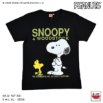 เสื้อแตงโม (SUIKA) – เสื้อยืดคอกลมแขนสั้น ลายสนูปปี้  (SN.O-107)