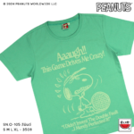 เสื้อแตงโม (SUIKA) – เสื้อยืดคอกลมแขนสั้น ลายสนูปปี้  (SN.O-105)