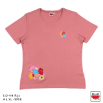 เสื้อแตงโม (SUIKA) – เสื้อยืดคอกลมแขนสั้น ลายปัก   (E.O-114)