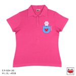 เสื้อแตงโม (SUIKA) – เสื้อยืดคอปกแขนสั้น ลายปักแต่งกระเป๋า (E.P-024)