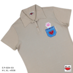 เสื้อแตงโม (SUIKA) – เสื้อยืดคอปกแขนสั้น ลายปักแต่งกระเป๋า (E.P-024)