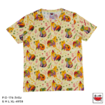 แตงโม (SUIKA) – เสื้อแตงโม เสื้อยืดคอกลม พิมพ์ลายคาปิบาร่า (P.O-176)