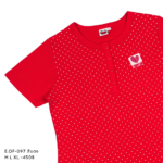 เสื้อแตงโม (SUIKA) – เสื้อยืดคอกลมเจาะสาบแขนสั้น ลายหัวใจ E.OF-097