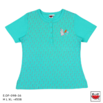 เสื้อแตงโม (SUIKA) – เสื้อยืดคอกลมเจาะสาบแขนสั้น ลายน้องกระต่าย E.OF-098