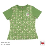เสื้อแตงโม (SUIKA) – เสื้อยืดคอกลมเจาะสาบแขนสั้น ลายน้องหมา E.OF-096