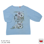 เสื้อแตงโม (SUIKA) – เสื้อผ้าสลาฟ คอปาดกระดุมหลัง 3 เม็ด แขนสามส่วนปลายแขนจั๊ม  (PL.CF3-192 189 152 199 202 074 160 198)