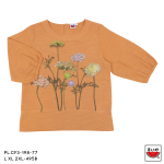 เสื้อแตงโม (SUIKA) – เสื้อผ้าสลาฟ คอปาดกระดุมหลัง 3 เม็ด แขนสามส่วนปลายแขนจั๊ม  (PL.CF3-192 189 152 199 202 074 160 198)