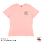 เสื้อแตงโม (SUIKA) –  เสื้อยืดคอกลมแขนสั้น ผ้าอินเตอร์ล็อก ลายIM’CATTING ( EI.O-201 )