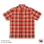 เสื้อแตงโม (SUIKA) เสื้อเชิ๊ตคอปกแขนสั้น ลายสก๊อต (ผ้าไม่ยืด) ( SC.PM-217 216 215 213 214 )