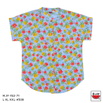 เสื้อแตงโม (SUIKA) – คอจีนเล็กแขนสั้น (ผ้าป่านมัสลิน) (M.JF-152)