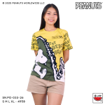 เสื้อแตงโม (SUIKA) – เสื้อยืดคอกลม สนูปปี้ โปเชียลลายSNOOPY  (SN.PO-035)