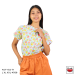 เสื้อแตงโม (SUIKA) – คอจีนเล็กแขนสั้น (ผ้าป่านมัสลิน) (M.JF-152)