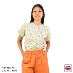 เสื้อแตงโม (SUIKA) – คอจีนเล็กแขนสั้น (ผ้าป่านมัสลิน) (M.JF-152)