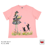 เสื้อแตงโม (SUIKA) -เสื้อยืดคอกลมแขนสั้นเบิ้ลปลายแขน ลายพิมพ์ลายพาติชอล  (PLI.OFS-212 211 192 118 130)