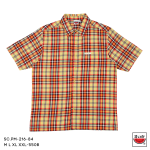 เสื้อแตงโม (SUIKA) เสื้อเชิ๊ตคอปกแขนสั้น ลายสก๊อต (ผ้าไม่ยืด) ( SC.PM-217 216 215 213 214 )