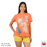 เสื้อแตงโม (SUIKA) -เสื้อยืดคอกลมแขนสั้น ลายพิมพ์ลายพาติชอล  (PLI.O-191 194 187)