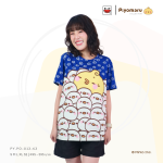 เสื้อแตงโม (SUIKA) – เสื้อยืดคอกลมแขนสั้น พิมพ์ลายPIYOMARU  (PY.PO-013)