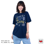 เสื้อแตงโม (SUIKA) เสื้อยืดคอกลมแขนสั้น ลายปักอักษร Love ( EO.O-203 )