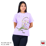 เสื้อแตงโม (SUIKA) -เสื้อยืดคอกลมแขนสั้นเบิ้ลปลายแขน ลายพิมพ์ลายพาติชอล  (PLI.OFS-212 211 192 118 130)