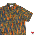 เสื้อแตงโม (SUIKA) แบบ:คอปกผ่าหน้าแขนสั้น ผ้าป่านมัสลิน (ผ้าไม่ยืด) (M.P-075)