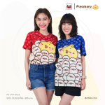 เสื้อแตงโม (SUIKA) – เสื้อยืดคอกลมแขนสั้น พิมพ์ลายPIYOMARU  (PY.PO-013)
