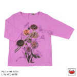 แตงโม (SUIKA) – เสื้อแตงโม คอปาดแขนสามส่วน ผ้าสลาฟ พิมพ์ลายดอกไม้ ( PL.C3-050 078 037 146 048 043 189 036 191 )