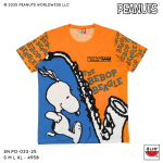 เสื้อแตงโม (SUIKA) – เสื้อยืดคอกลม สนูปปี้ โปเชียลลายSNOOPY  (SN.PO-035)