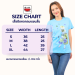 เสื้อแตงโม (SUIKA) -เสื้อยืดคอกลมแขนสั้น ลายพิมพ์ลายพาติชอล  (PLI.O-191 194 187)